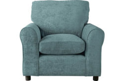 HOME Taylor Fabric Chair - Blue